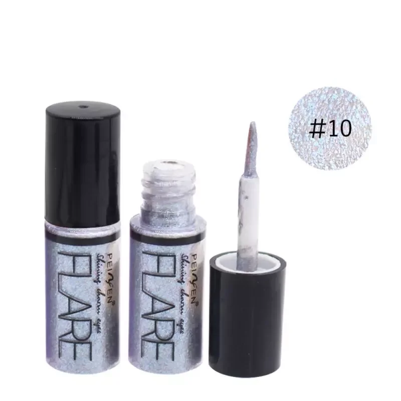 Silver Rose Gold Color Glitter Diamond Eye Liner Liquid Discoloration Monochrome Shine With Sequins Brightening TSLM1
Silver Rose Gold Color Glitter Diamond Eye Liner Liquid Discoloration Monochrome Shine With Sequins Brightening TSLM1