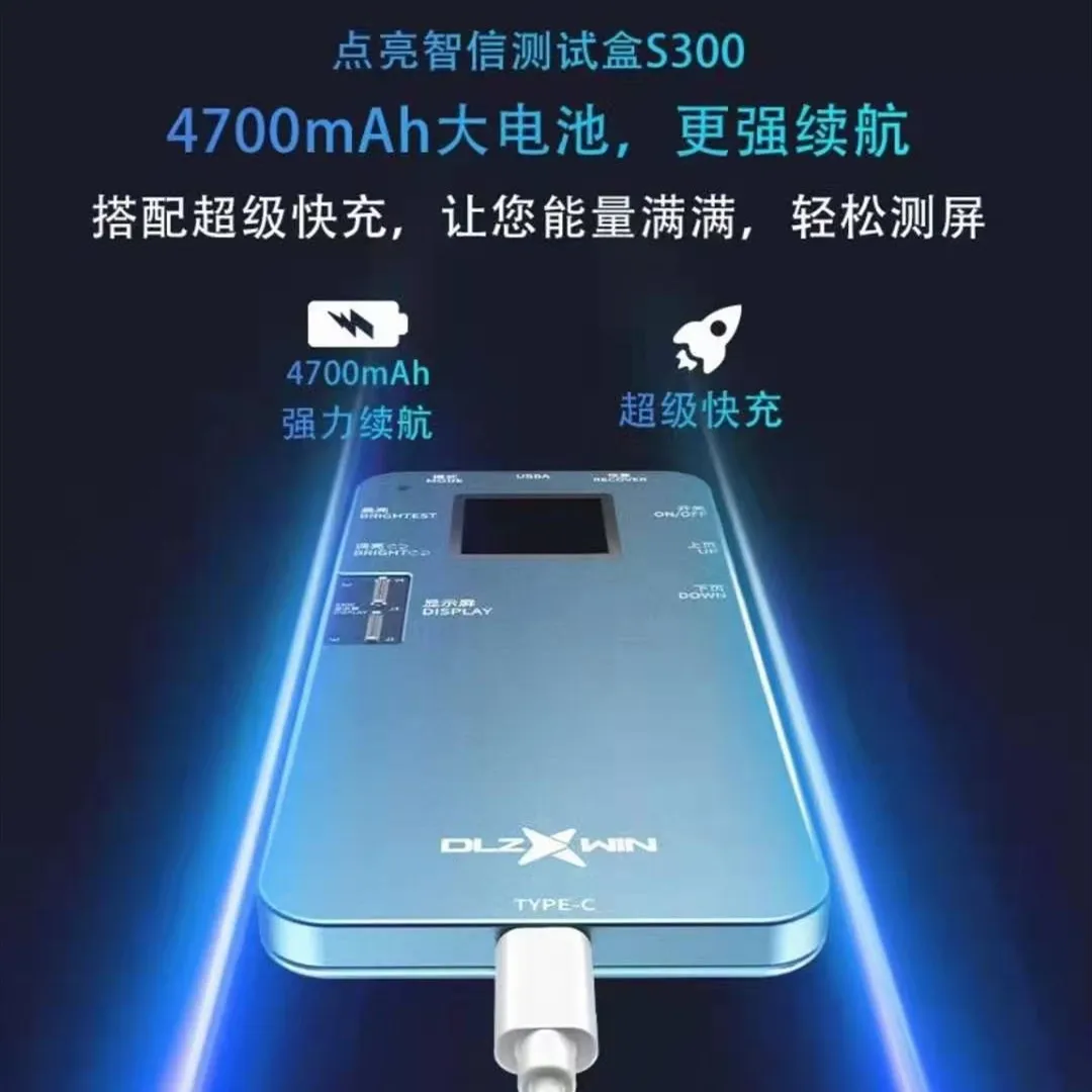 DLZXWIN S300 LCD Screen Tester For iPhone 6 To 13 3D Touch Testing Original Color True Tone Light Sensor Recovery
DLZXWIN S300 LCD Screen Tester For iPhone 6 To 13 3D Touch Testing Original Color True Tone Light Sensor Recovery