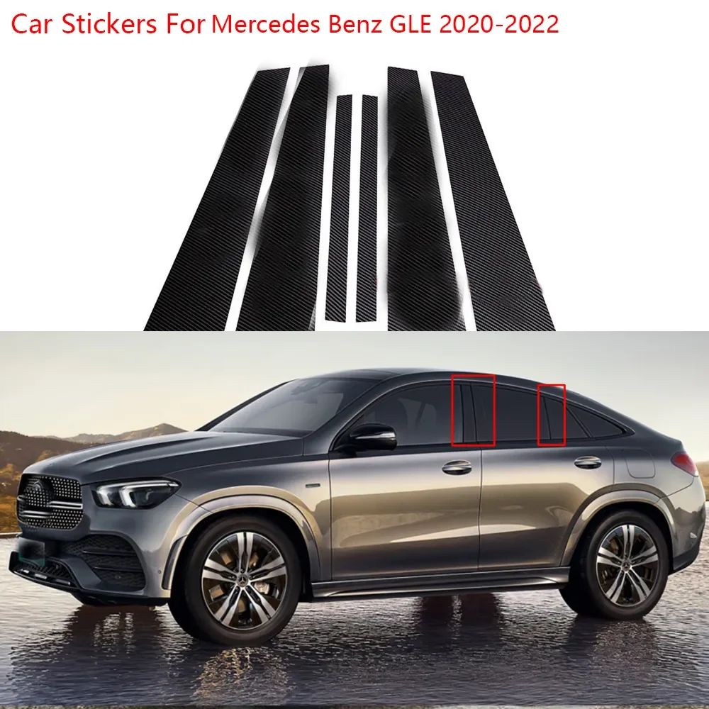 6Pcs/Set Auto Pillars Column Decorative Sticker Trim For Mercedes Benz GLE 2020-2022 Car Body Window Stickers Styling Mouldings
6Pcs/Set Auto Pillars Column Decorative Sticker Trim For Mercedes Benz GLE 2020-2022 Car Body Window Stickers Styling Mouldings