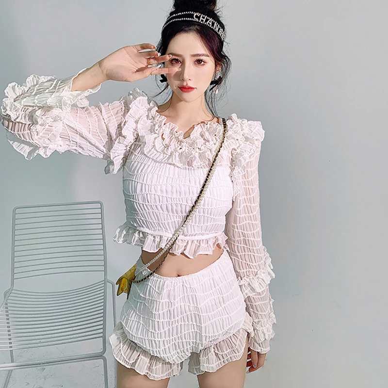 Two Piece Swimsuit For Women Bathing Suit 2022 Push Up Tankini New Dust Long Sleeve High Waist Abdomen Female Print Spandex
Two Piece Swimsuit For Women Bathing Suit 2022 Push Up Tankini New Dust Long Sleeve High Waist Abdomen Female Print Spandex