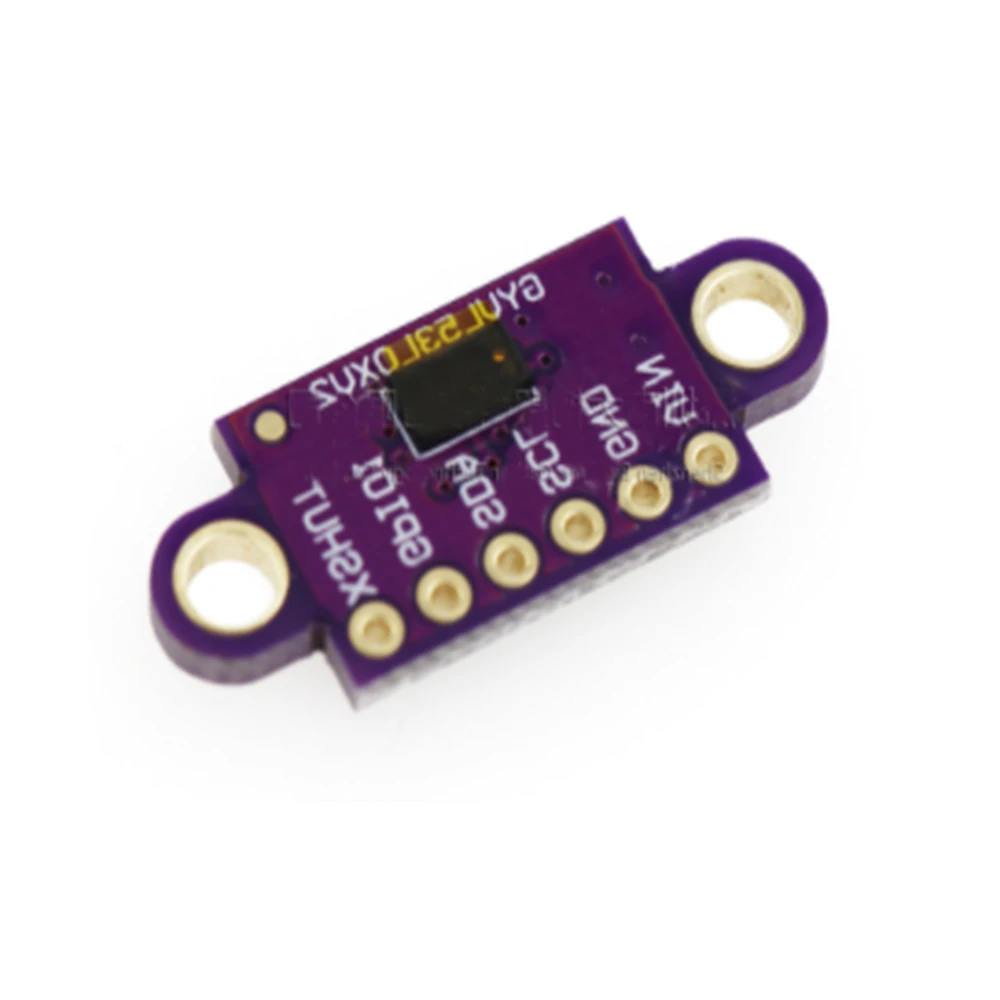 VL53L0X Time-of-Flight (ToF) Laser Ranging Sensor Breakout 940nm GY-VL53L0XV2 Laser Distance Module I2C IIC
VL53L0X Time-of-Flight (ToF) Laser Ranging Sensor Breakout 940nm GY-VL53L0XV2 Laser Distance Module I2C IIC