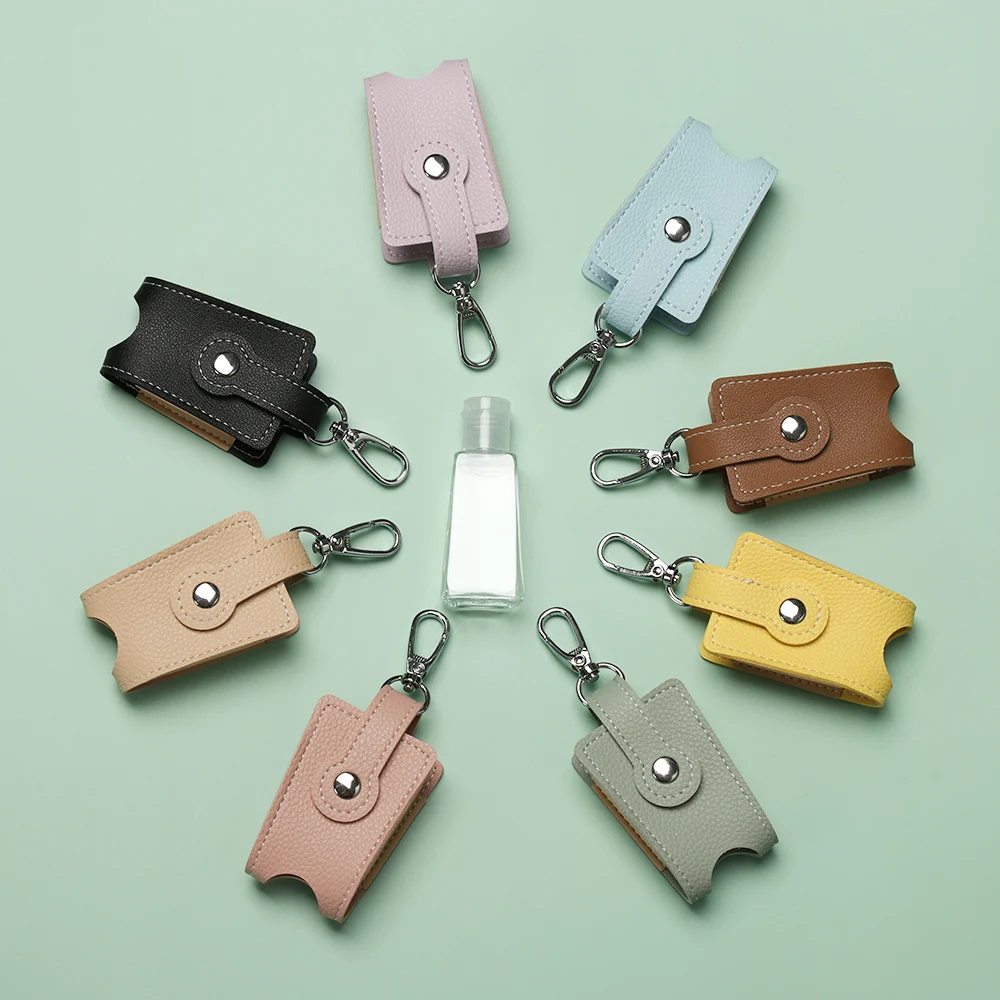 New Hand Sanitizer Keychain Holder Refillable Container Flip Cap Bottle With Keychain Travel Accessories
New Hand Sanitizer Keychain Holder Refillable Container Flip Cap Bottle With Keychain Travel Accessories