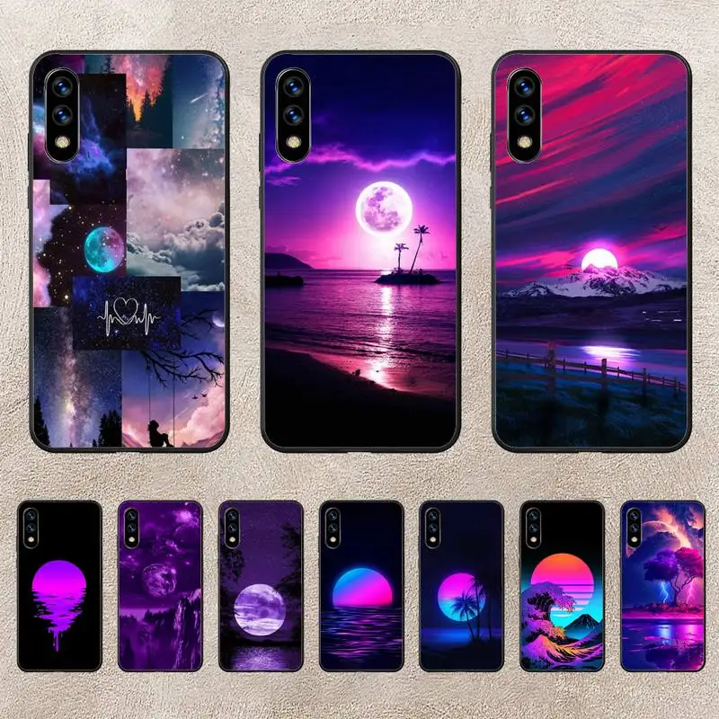 Purple Moonlight Phone Case For Huawei P10 P20 P30 P50 Lite Pro P Smart Plus Cove Fundas
Purple Moonlight Phone Case For Huawei P10 P20 P30 P50 Lite Pro P Smart Plus Cove Fundas