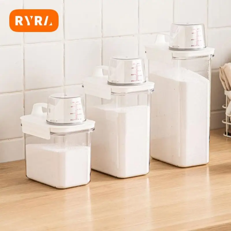 Multipurpose Cereal Jar Plastic Multiple Specifications Bleach Bottles Shampoo Dispenser Clear Washing Powder Container 1pcs
Multipurpose Cereal Jar Plastic Multiple Specifications Bleach Bottles Shampoo Dispenser Clear Washing Powder Container 1pcs
