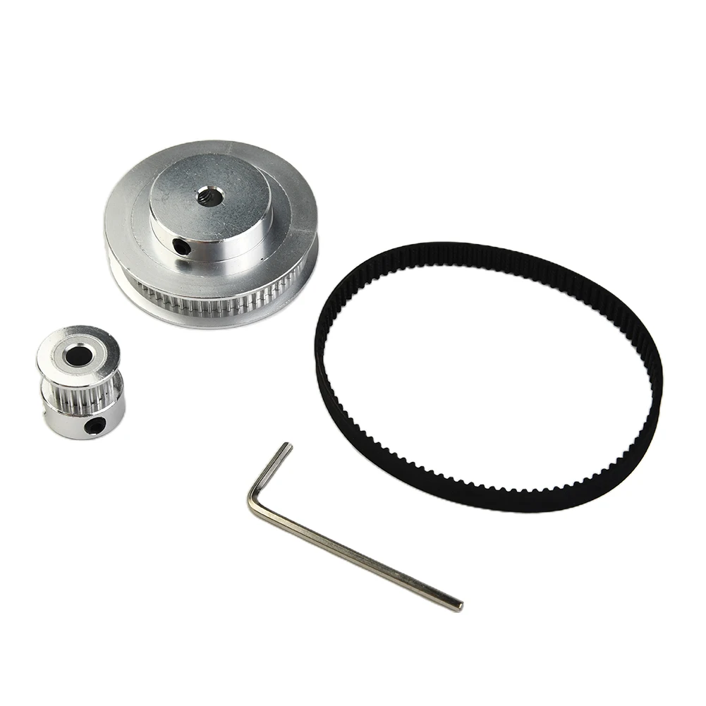 GT2 Timing Belt Pulley 60 Teeth 20Teeth Kit 5mm Aperture Belt Width 6mm For 3D Printer Timing Belt 2GT60T20T-200
GT2 Timing Belt Pulley 60 Teeth 20Teeth Kit 5mm Aperture Belt Width 6mm For 3D Printer Timing Belt 2GT60T20T-200
