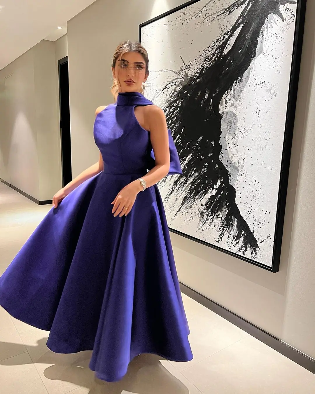 Violet Halter Sleeveless A-Line Prom Dresses 2023 Custmizable Elegant Party Gown For Women Formal Occasion Dresses
Violet Halter Sleeveless A-Line Prom Dresses 2023 Custmizable Elegant Party Gown For Women Formal Occasion Dresses
