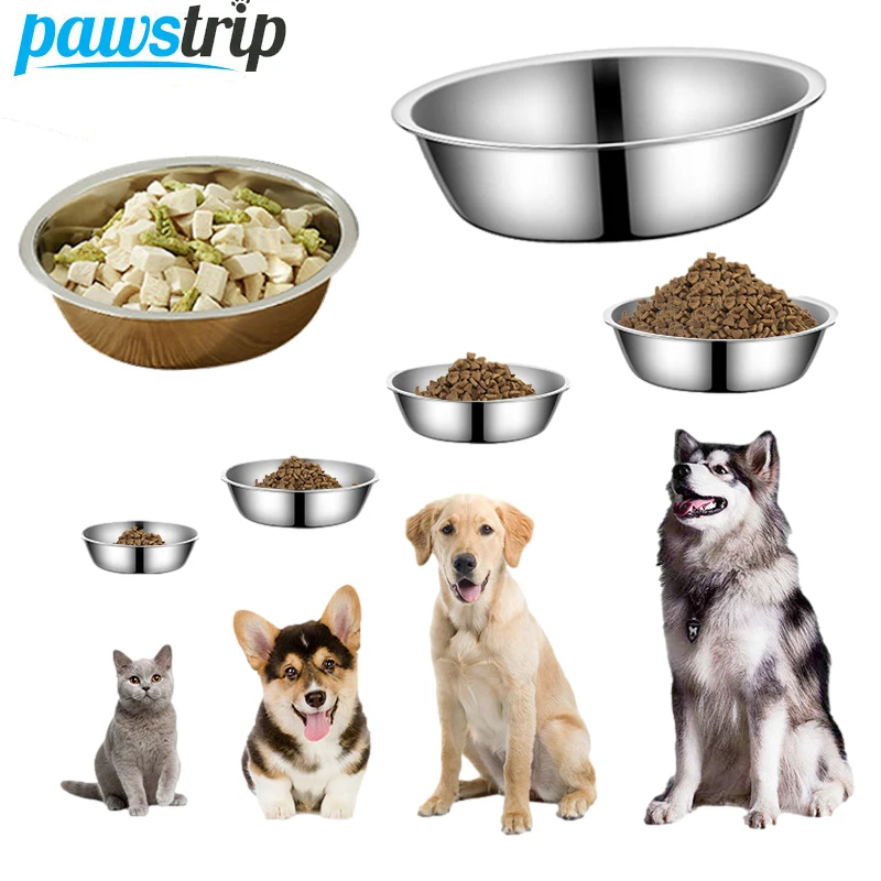 304 Stainless Steel Pet Dog Bowl for Small Medium Large Dogs Dog Cat Feeder Feeding Water Bowl Durable Pet Food Container
304 Stainless Steel Pet Dog Bowl for Small Medium Large Dogs Dog Cat Feeder Feeding Water Bowl Durable Pet Food Container