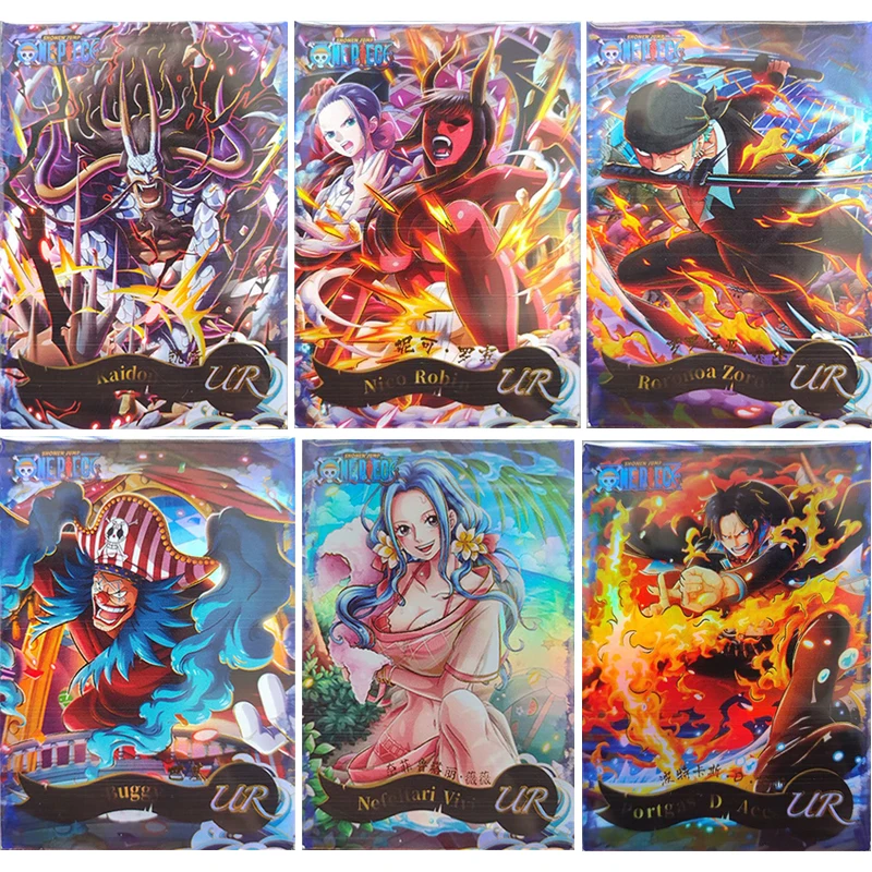 Anime ONE PIECE UR series Nefertari D. Vivi Boa Hancock Roronoa Zoro Nico Robin collection card Children's toys Board game card
Anime ONE PIECE UR series Nefertari D. Vivi Boa Hancock Roronoa Zoro Nico Robin collection card Children's toys Board game card