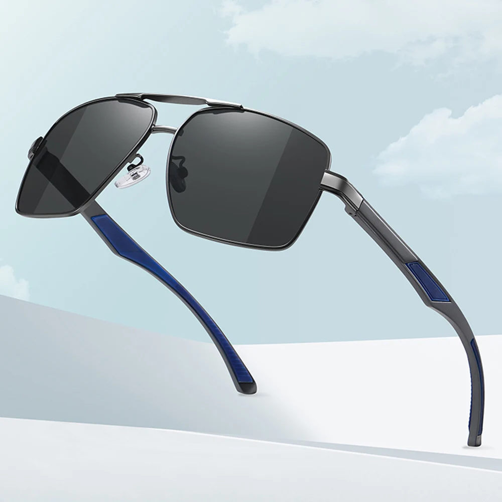 Men Polarized Sunglasses Goggle UV400 Alloy Square Frame Fashion Designer Driving Sun Glasses for Men Women
Men Polarized Sunglasses Goggle UV400 Alloy Square Frame Fashion Designer Driving Sun Glasses for Men Women