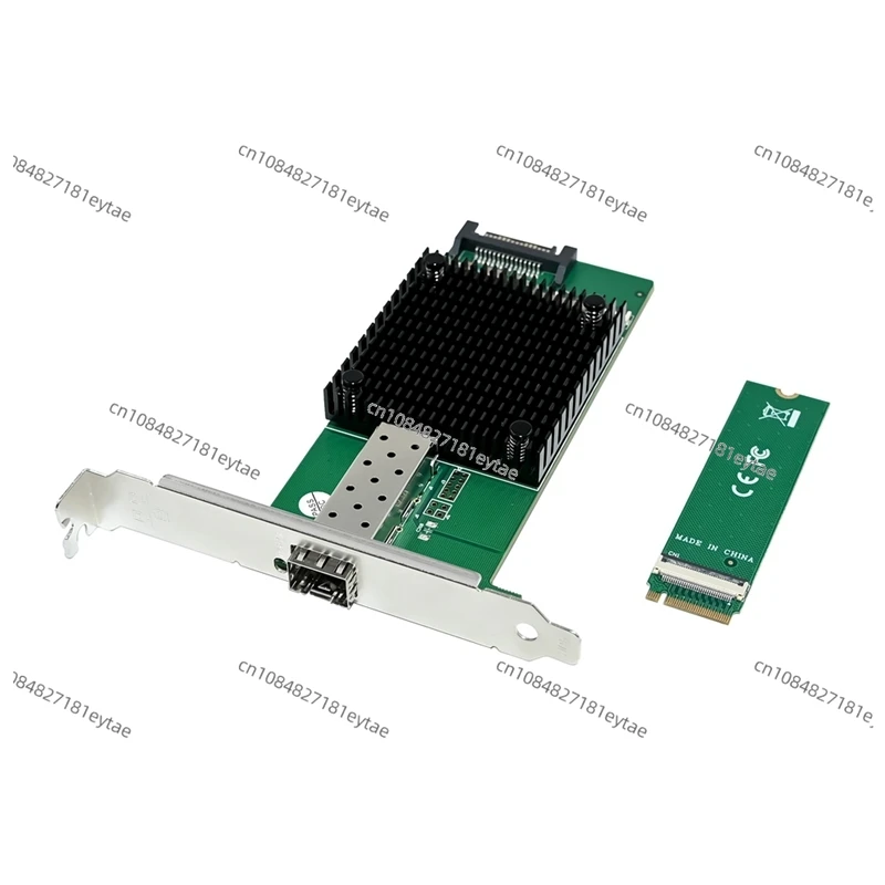 Серверная сетевая карта M.2 B + M KEY 8-канальная однопортовая 10GbE SFP Ethernet для системы