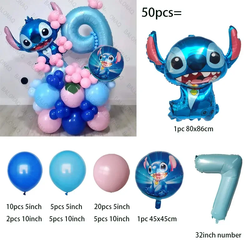 Набор воздушных шаров Disney Lilo & Stitch 32 дюйма
Набор воздушных шаров Disney Lilo & Stitch 32 дюйма