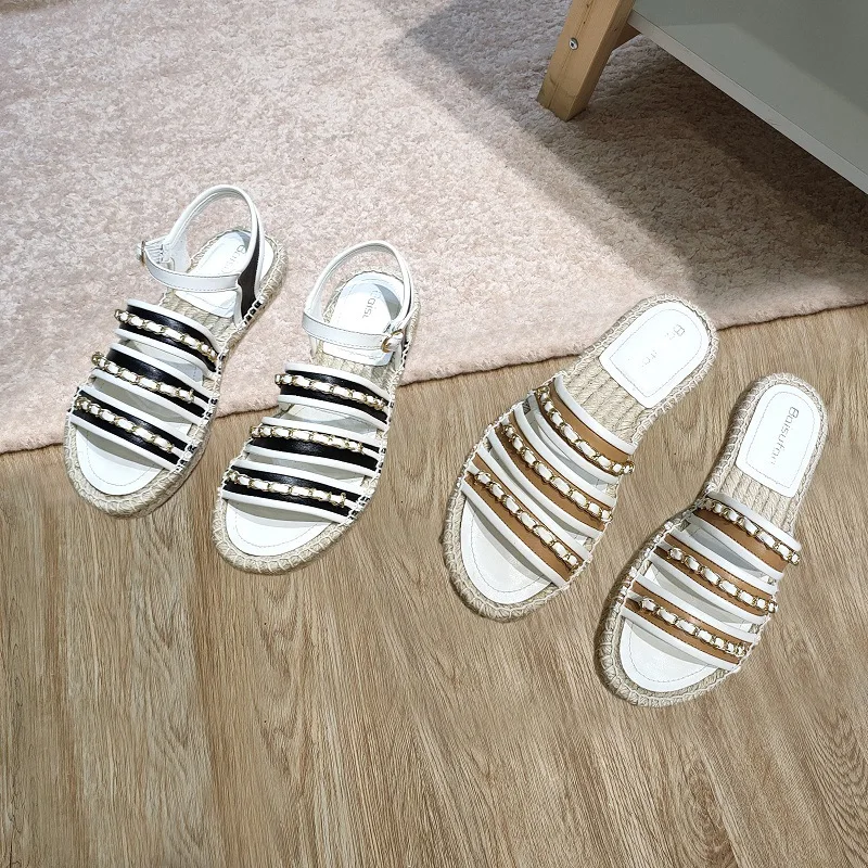 Summer Open Toe Girls Sandals Weave Buckle Strap Slingback Outdoor Slippers Casual Soft Sole Women Shoes
Summer Open Toe Girls Sandals Weave Buckle Strap Slingback Outdoor Slippers Casual Soft Sole Women Shoes