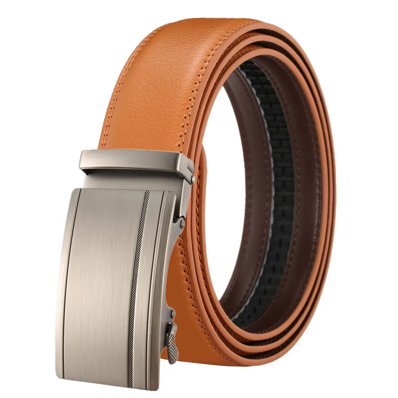 Famous Luxury Brand Belt Men Top Quality Genuine Leather Belts For Male Strap Metal Automatic Buckle Waistband Fashion Business
Famous Luxury Brand Belt Men Top Quality Genuine Leather Belts For Male Strap Metal Automatic Buckle Waistband Fashion Business
