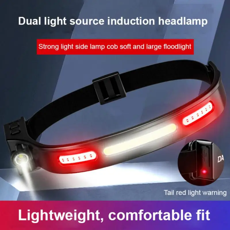 Induction Running Light Convenient Dual Light Source Portable Lightweight Outdoor Head Lamp Running Light 600mah Waterproof
Induction Running Light Convenient Dual Light Source Portable Lightweight Outdoor Head Lamp Running Light 600mah Waterproof
