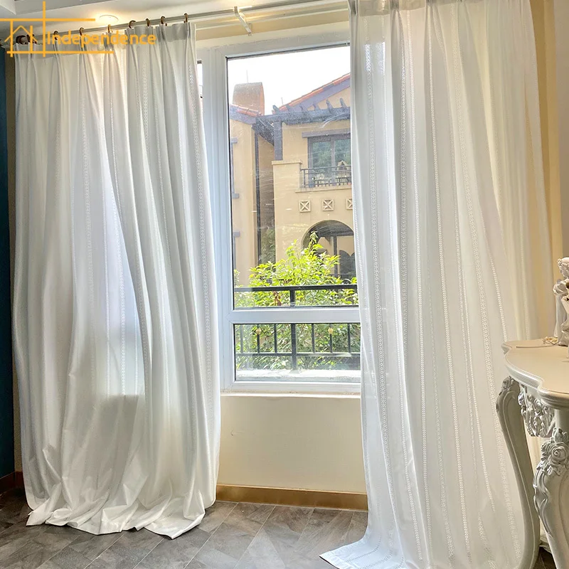 Новинка, роскошные занавески в французском стиле для гостиной, спальни с высокой текстурой, утолщенная прозрачная белая марлевая перегородка на заказ
Новинка, роскошные занавески в французском стиле для гостиной, спальни с высокой текстурой, утолщенная прозрачная белая марлевая перегородка на заказ