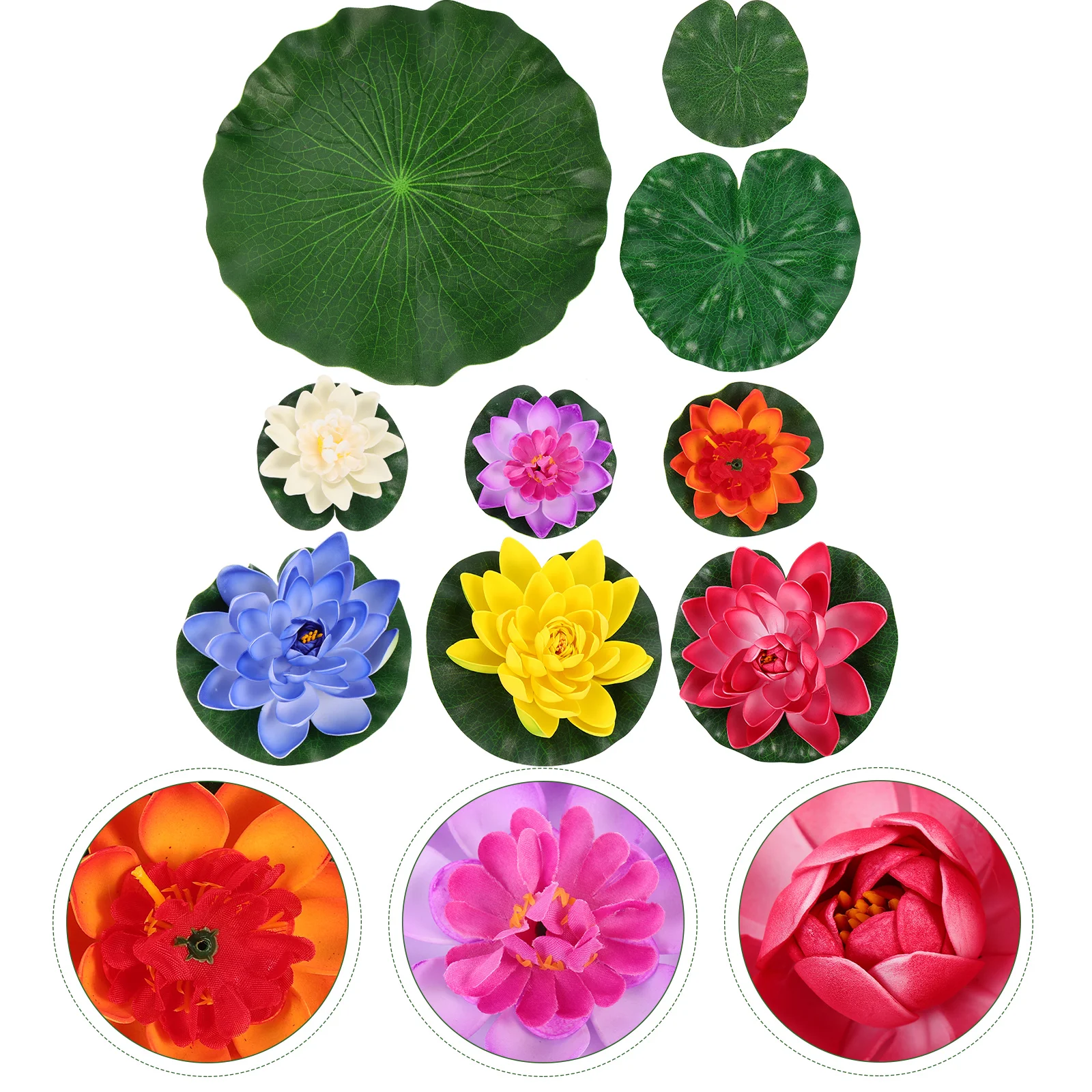 Floating Lily Water Lotus Artificial Decor Flowers Pondfor Ponds Wedding Pad Pool Flower Decorations Fakedecorationleaves Pads
Floating Lily Water Lotus Artificial Decor Flowers Pondfor Ponds Wedding Pad Pool Flower Decorations Fakedecorationleaves Pads