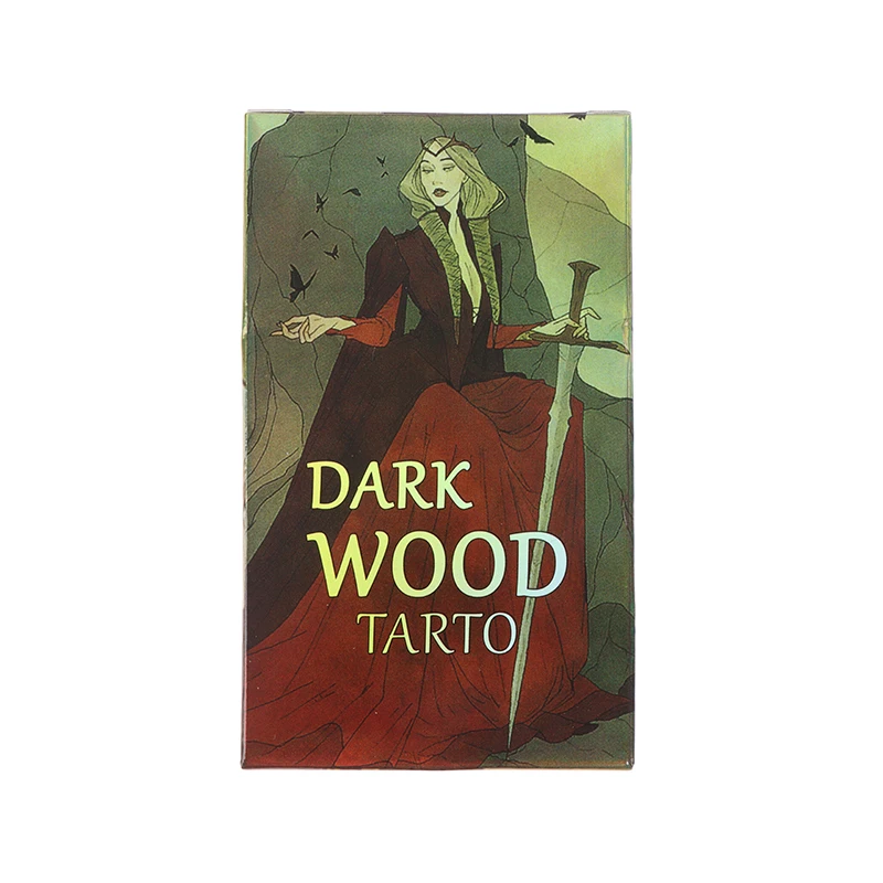 Dark Wood Tarot Cards Deck Family Entertainment Card Board Game Gameplay Toys 1Box Tarot Deck Cards
Dark Wood Tarot Cards Deck Family Entertainment Card Board Game Gameplay Toys 1Box Tarot Deck Cards