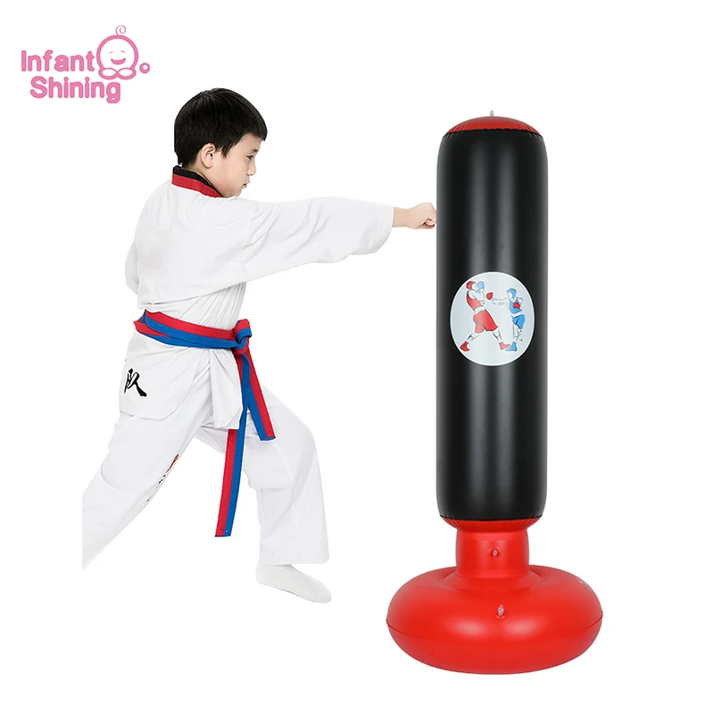 Infant Shining Inflatable Boxing Bag PVC Tumbler Boxing Column Adult Children 150cm Punch Kicking Sandbag Tumbler Gym Kids
Infant Shining Inflatable Boxing Bag PVC Tumbler Boxing Column Adult Children 150cm Punch Kicking Sandbag Tumbler Gym Kids