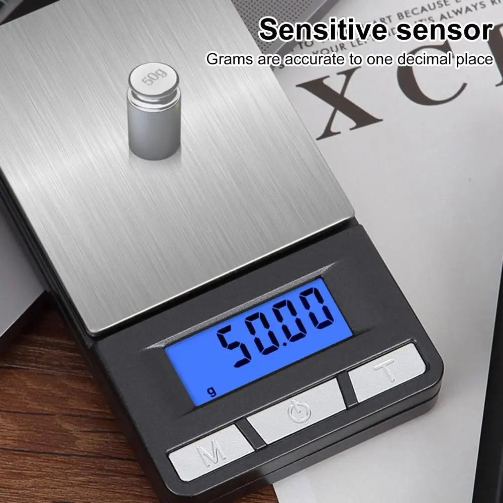 1 Set Jewelry Scale with Calculator Flip Cover LCD Screen Fast Reading 6 Units Conversion Tare Function Stainless Steel
1 Set Jewelry Scale with Calculator Flip Cover LCD Screen Fast Reading 6 Units Conversion Tare Function Stainless Steel