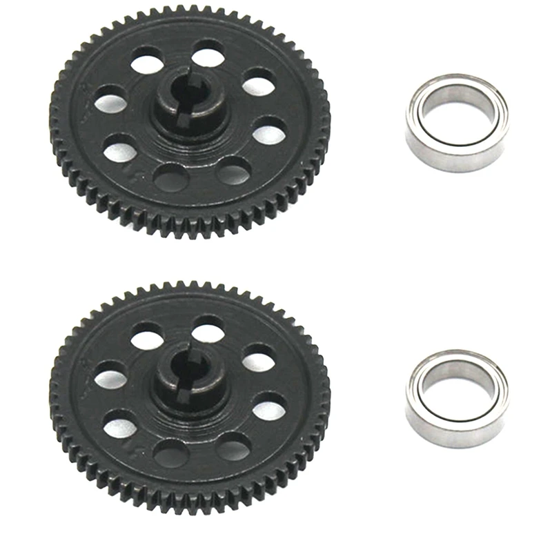 2X Metal 60T Main Gear Reduction Gear 7640 For Traxxas Latrax Teton 1/18 RC Car Upgrade Parts Accessories
2X Metal 60T Main Gear Reduction Gear 7640 For Traxxas Latrax Teton 1/18 RC Car Upgrade Parts Accessories