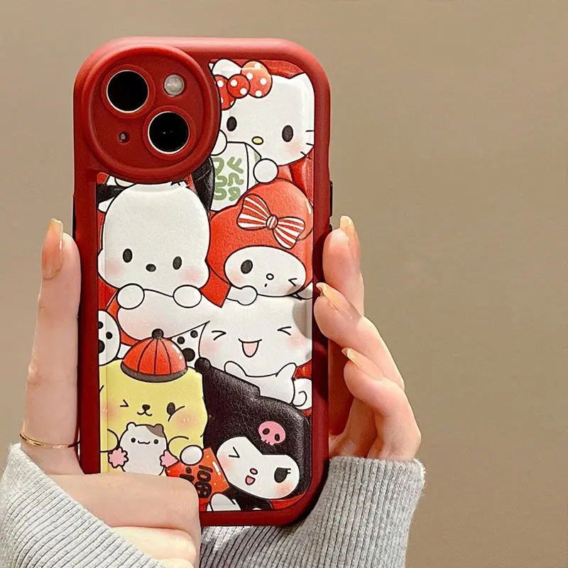 Kawaii Sanrio Hello Kittys Stuff Kuromi милый полноэкранный Телефон Силиконовый мягкий чехол для Iphone 14/13/12Promax Девочка Аниме Подарочные игрушки
Kawaii Sanrio Hello Kittys Stuff Kuromi милый полноэкранный Телефон Силиконовый мягкий чехол для Iphone 14/13/12Promax Девочка Аниме Подарочные игрушки