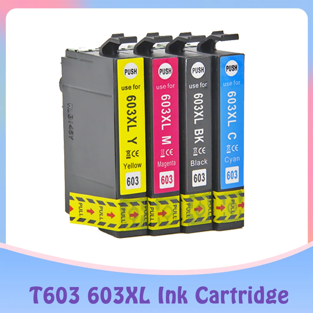 For 603XL T603 T603XL E603XL 603 XL compatible ink cartridge for Epson XP-2100 XP-2105 XP-3100 XP-3105 XP-4100 XP-4105 WF-2810
For 603XL T603 T603XL E603XL 603 XL compatible ink cartridge for Epson XP-2100 XP-2105 XP-3100 XP-3105 XP-4100 XP-4105 WF-2810