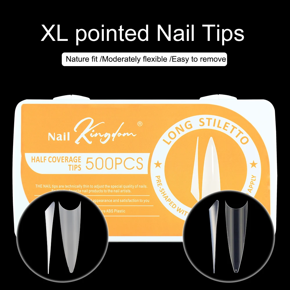 500pcs/box French Fashion Long Pointed Fake Nail Tips With Glue Design DIY Manicure Accessories Art Nail Full Cover False Nails
500pcs/box French Fashion Long Pointed Fake Nail Tips With Glue Design DIY Manicure Accessories Art Nail Full Cover False Nails