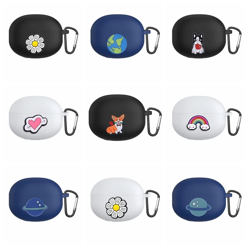 Cartoon Case for xiaomi buds 3T Pro Case Animal dogs /cat / flower case Silicone Earphone Cover Charging box for xiaomi 3PRO
Cartoon Case for xiaomi buds 3T Pro Case Animal dogs /cat / flower case Silicone Earphone Cover Charging box for xiaomi 3PRO