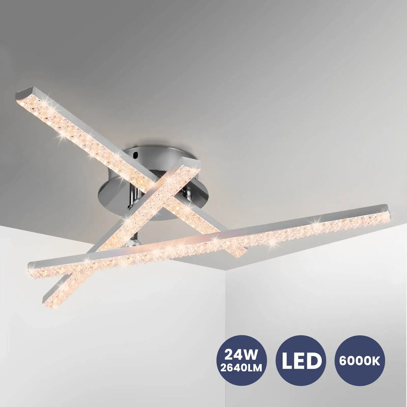 24W Modern LED Ceiling Light Trigeminal 85-265V LED Ceiling Lamp Chandelier Home Hanging Lighting Kitchen Lamp Bathroom Lustre
24W Modern LED Ceiling Light Trigeminal 85-265V LED Ceiling Lamp Chandelier Home Hanging Lighting Kitchen Lamp Bathroom Lustre