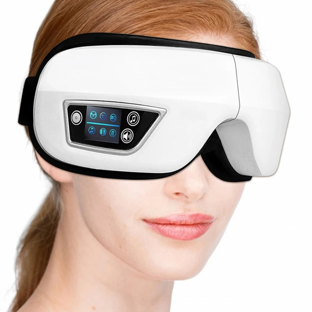Electric Smart Eye Massager Music Foldable Vibration Heating Massager Tired Eyes Dark Circles Remove Eye Care Massage Relaxation
Electric Smart Eye Massager Music Foldable Vibration Heating Massager Tired Eyes Dark Circles Remove Eye Care Massage Relaxation