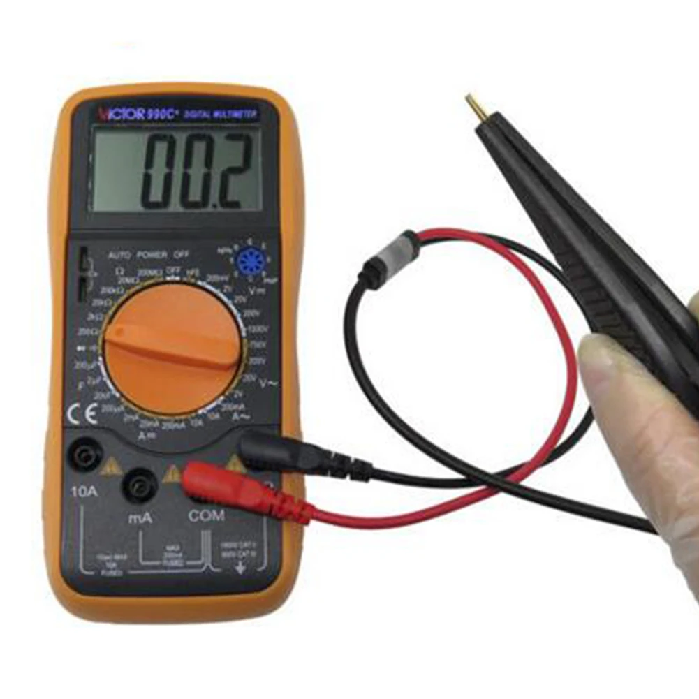 1pc Multimeter tester Chip Test Clip Test Pen 13mm 250V Accessories Capacitance Inductance SMD Chip Test Clip
1pc Multimeter tester Chip Test Clip Test Pen 13mm 250V Accessories Capacitance Inductance SMD Chip Test Clip