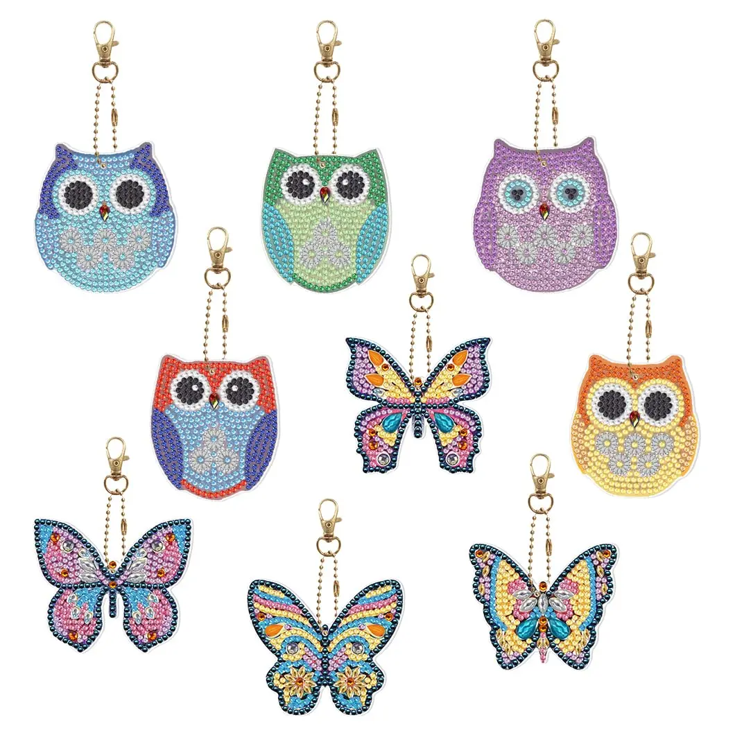 Diamond Painting Keychain Special Shaped DIY Craft Kits Diamond Mosaic Embroidery Art Cross Stitch Set Keyring Handbag Pendant
Diamond Painting Keychain Special Shaped DIY Craft Kits Diamond Mosaic Embroidery Art Cross Stitch Set Keyring Handbag Pendant