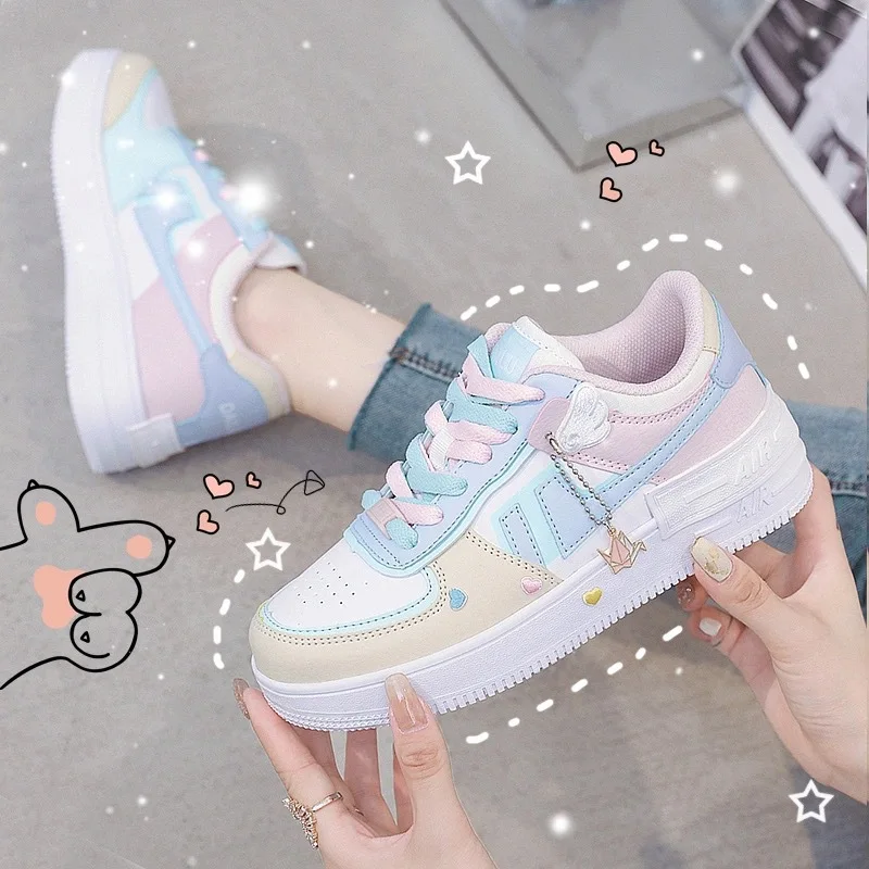 Female Student Low Top Platform Flats Ladies Vulcanize Shoes High Quality Fashion Outdoor Girl Sneakers Lace-Up Skateboard Shoes
Female Student Low Top Platform Flats Ladies Vulcanize Shoes High Quality Fashion Outdoor Girl Sneakers Lace-Up Skateboard Shoes