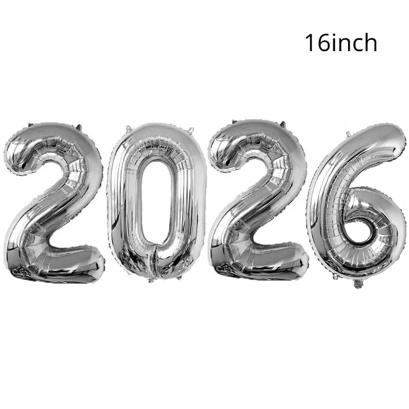 Фольгированные шары "Hello 2026" CJMYCW 
Фольгированные шары "Hello 2026" CJMYCW