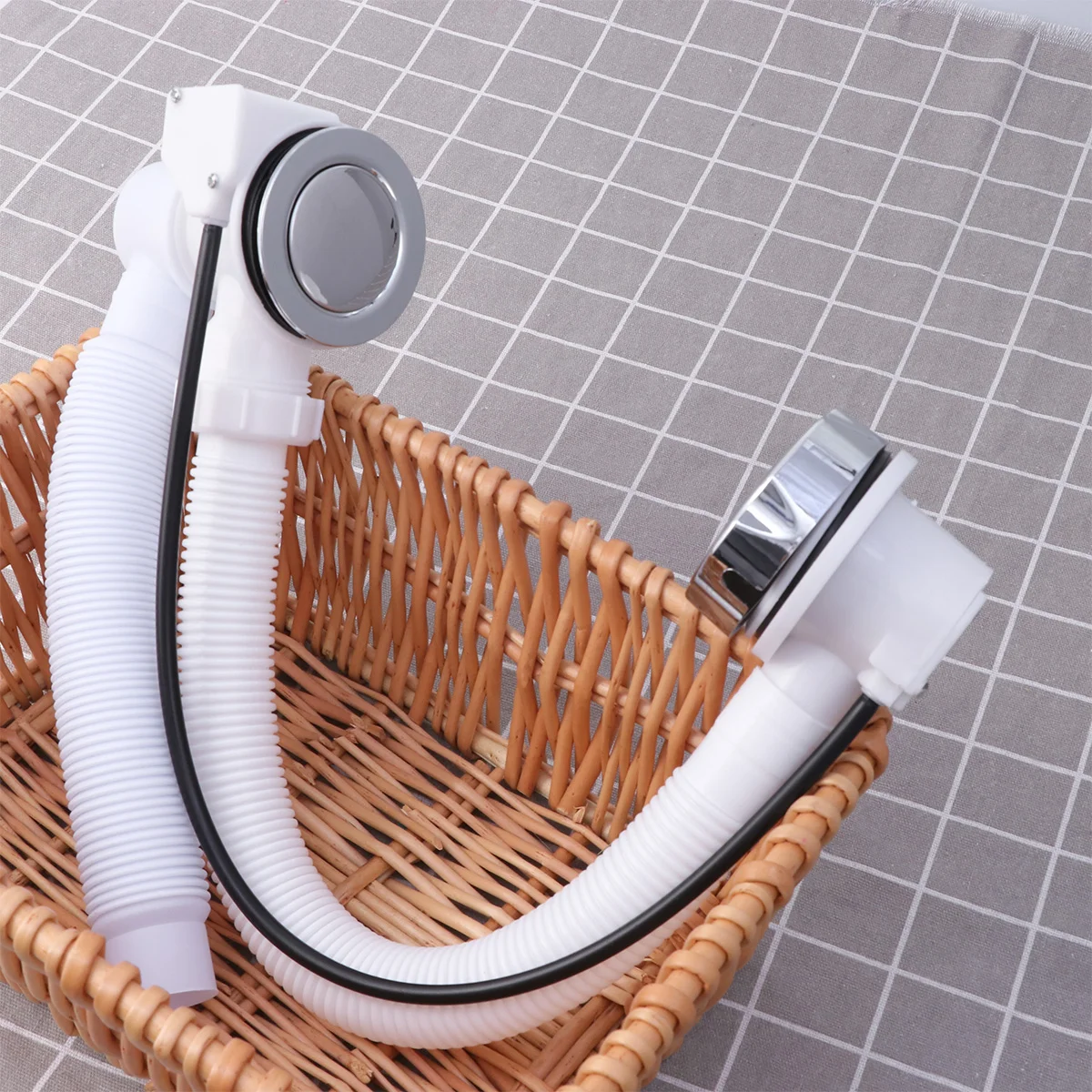 Пластиковые сливные отходы для ванны с переливным комплектом
Пластиковые сливные отходы для ванны с переливным комплектом