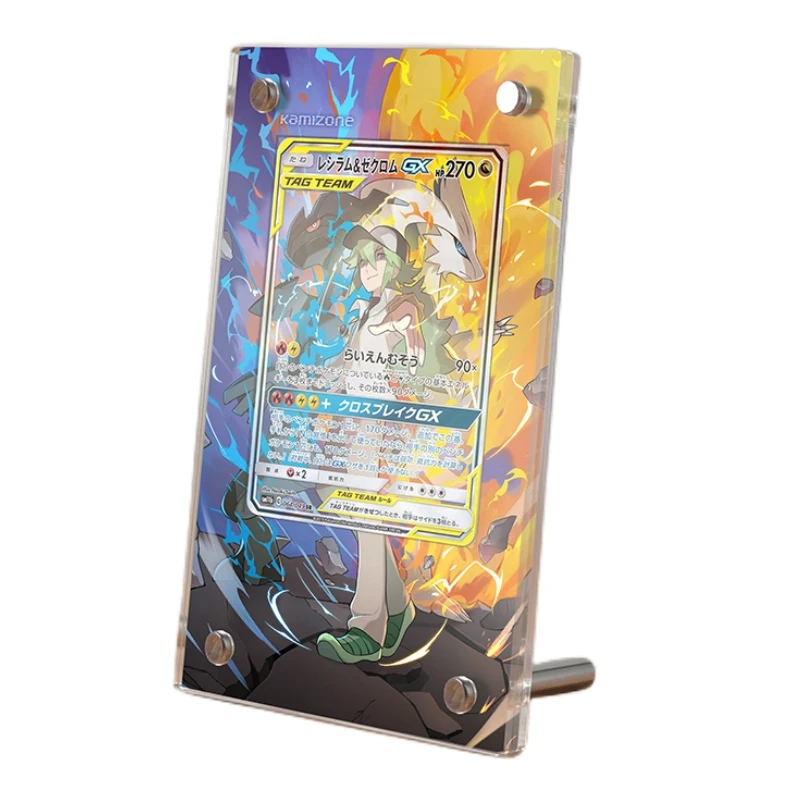 PTCG Pokemon анимационные персонажи Zekrom Reshiram Расширенная картина акриловая искусственная живопись аниме классика Игра коллекционная игрушка
PTCG Pokemon анимационные персонажи Zekrom Reshiram Расширенная картина акриловая искусственная живопись аниме классика Игра коллекционная игрушка