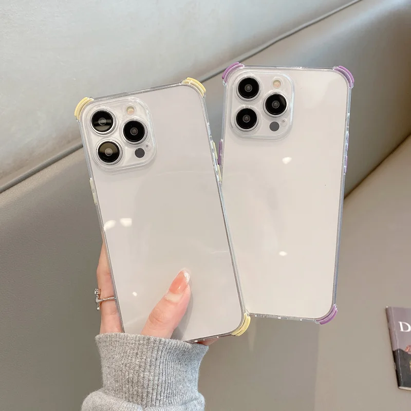 Transparent Four Corners Shockproof Phone Case For iPhone 14 13 12 11 Pro Max Clear Silicone Soft TPU Cover For iPhone 14PRO
Transparent Four Corners Shockproof Phone Case For iPhone 14 13 12 11 Pro Max Clear Silicone Soft TPU Cover For iPhone 14PRO