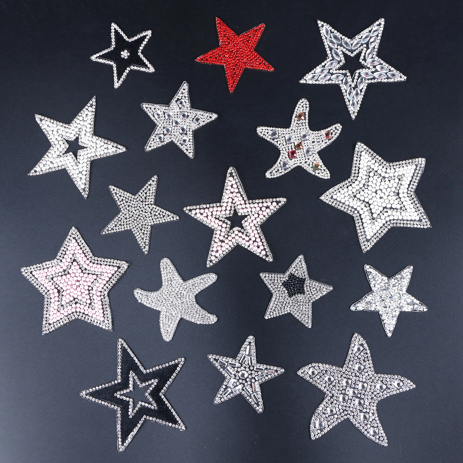DIY hotfix rhinestone STAR pattern patches used for garment accessories hot iron-on clothes bag shoe hat gloves patch
DIY hotfix rhinestone STAR pattern patches used for garment accessories hot iron-on clothes bag shoe hat gloves patch