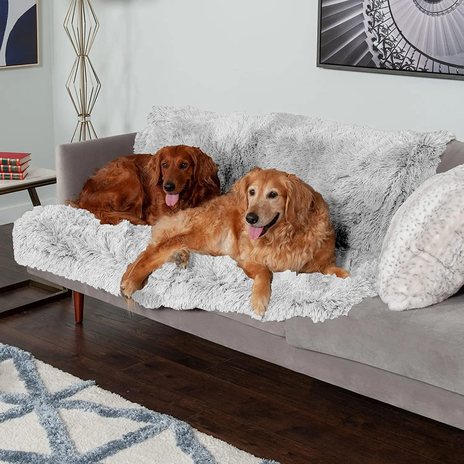 Worthymate Waterproof Blanket Calming Plush Long Faux Fur Velvet Dog Blanket for Couch Washable Pet Supplies
Worthymate Waterproof Blanket Calming Plush Long Faux Fur Velvet Dog Blanket for Couch Washable Pet Supplies