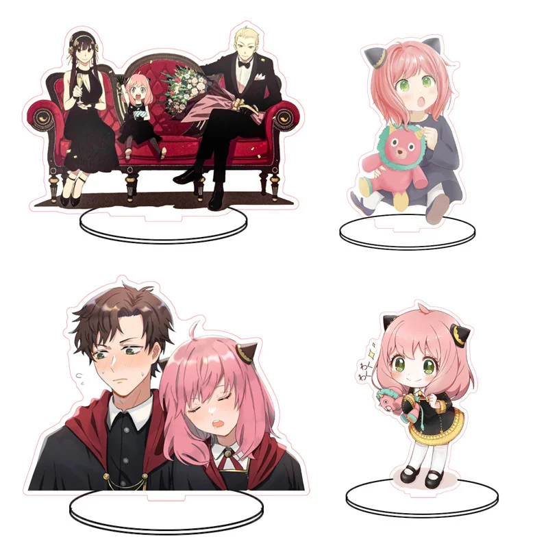 Anime Spy Play House FAMILY Acrylic Action Figure Model Ornament Ornament Table Decoration Stand Ornament Lloyd Ania Yoel Gifts
Anime Spy Play House FAMILY Acrylic Action Figure Model Ornament Ornament Table Decoration Stand Ornament Lloyd Ania Yoel Gifts