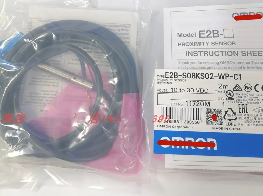 New original E2B-M12KS02-WZ-C1 E2B-M18KS08-WZ-C1 E2B-M18KN10-WZ-C1 E2B-M18KN16-WZ-C1 proximity switch sensor
New original E2B-M12KS02-WZ-C1 E2B-M18KS08-WZ-C1 E2B-M18KN10-WZ-C1 E2B-M18KN16-WZ-C1 proximity switch sensor