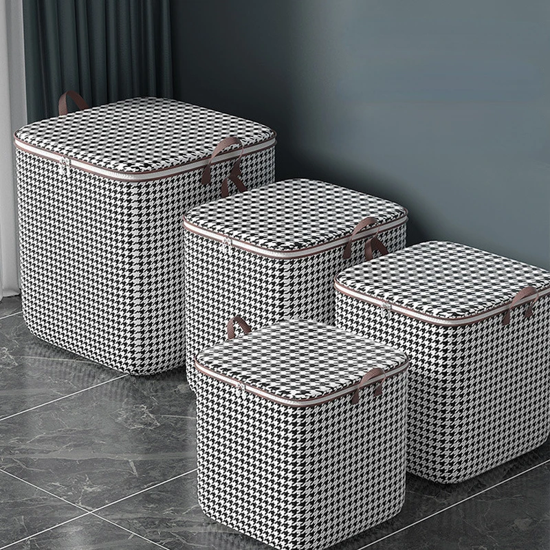 Non-Woven Wardrobe Space Saving Bag Houndstooth Clothes Quilt Bins Bedroom Closet Wardrobe Quilt Storage Box Travel Storage Box
Non-Woven Wardrobe Space Saving Bag Houndstooth Clothes Quilt Bins Bedroom Closet Wardrobe Quilt Storage Box Travel Storage Box