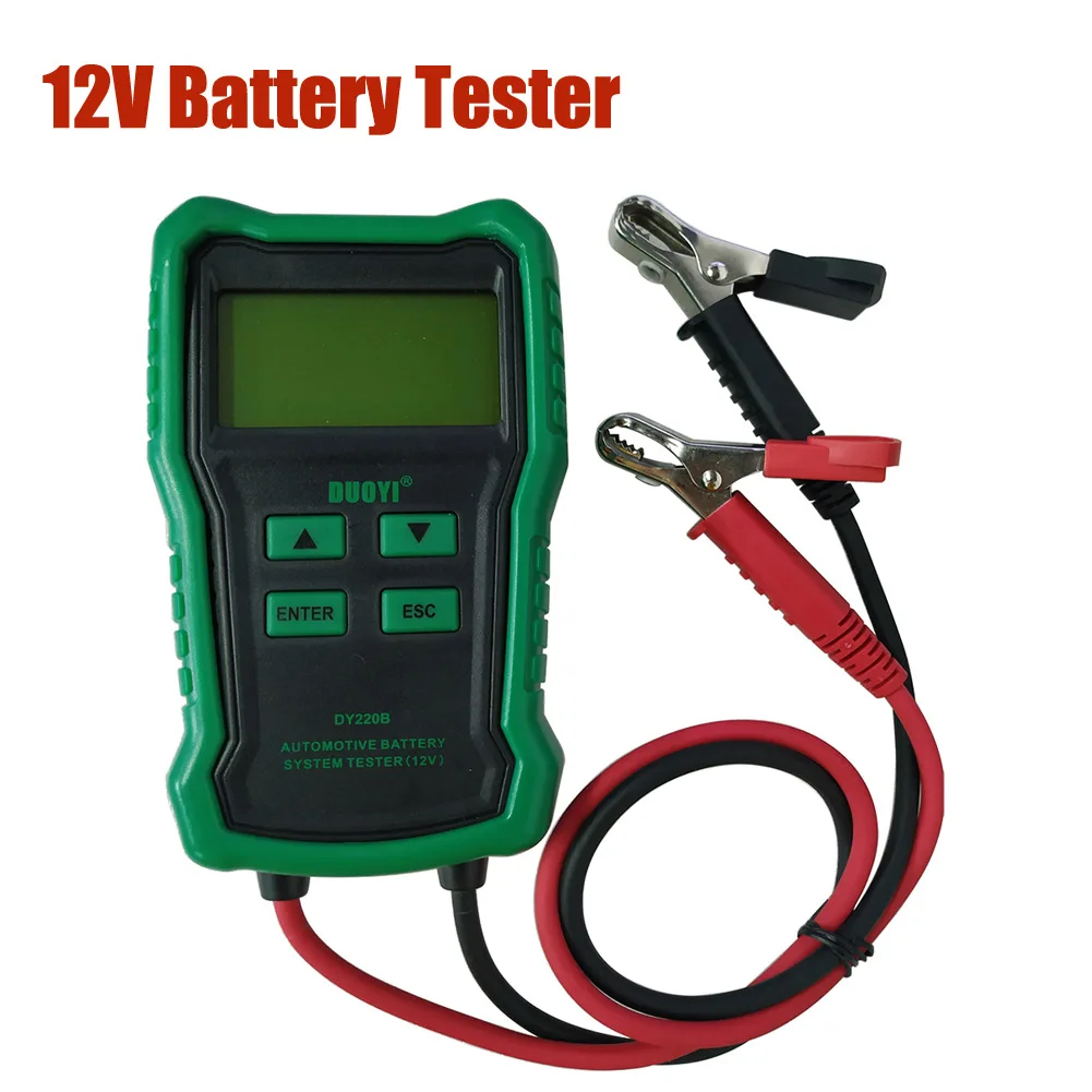 Brand New Durable High Quality Hot Sale Battery Tester Testing Tool Vehicle Cranking Test DY220B Diagnostic Motor
Brand New Durable High Quality Hot Sale Battery Tester Testing Tool Vehicle Cranking Test DY220B Diagnostic Motor