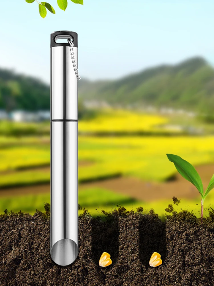 Bulb Planter Automatic Rebound Dibbler Garden Tool Hole Punch Sow Save Effort Easy To Use
Bulb Planter Automatic Rebound Dibbler Garden Tool Hole Punch Sow Save Effort Easy To Use