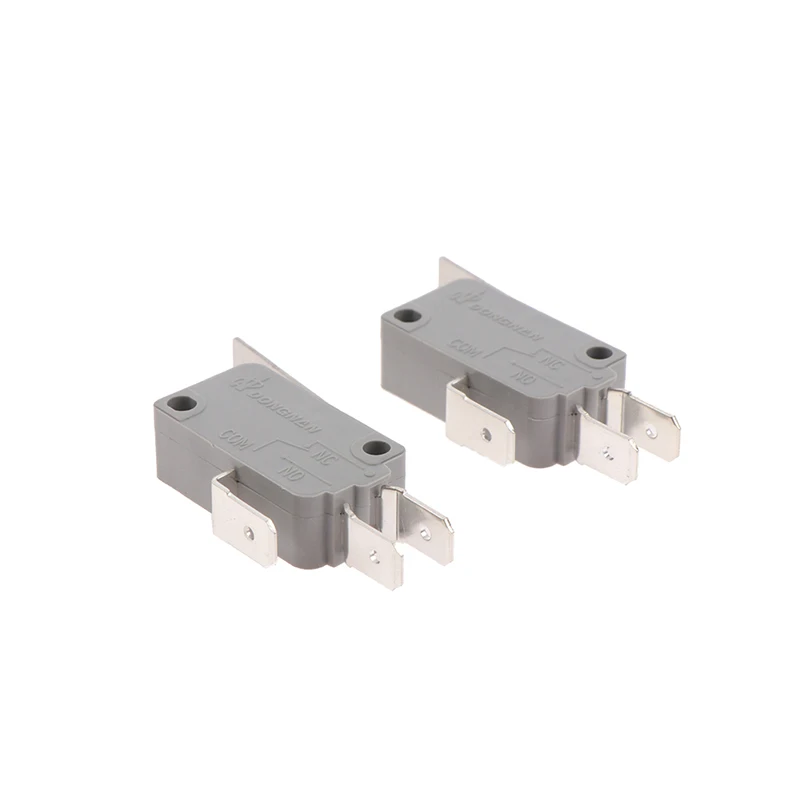 2Pcs KW3A Microwave Oven Door Micro Switch 125V/250V 16A Limit Travel Switch 10A 30VDC 40T Accesorios para hornos de microondas
2Pcs KW3A Microwave Oven Door Micro Switch 125V/250V 16A Limit Travel Switch 10A 30VDC 40T Accesorios para hornos de microondas