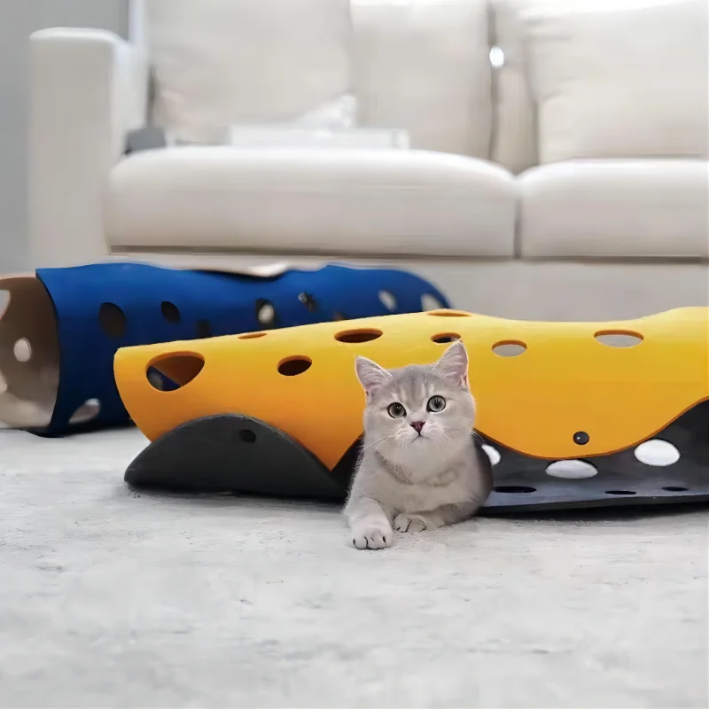 Cat Toy Felt Splicing Fuuny Cat Tunnel Deformable Kitten Nest Collapsible Tube House Tunnel Interactive Pet Toy Cat Accessories
Cat Toy Felt Splicing Fuuny Cat Tunnel Deformable Kitten Nest Collapsible Tube House Tunnel Interactive Pet Toy Cat Accessories