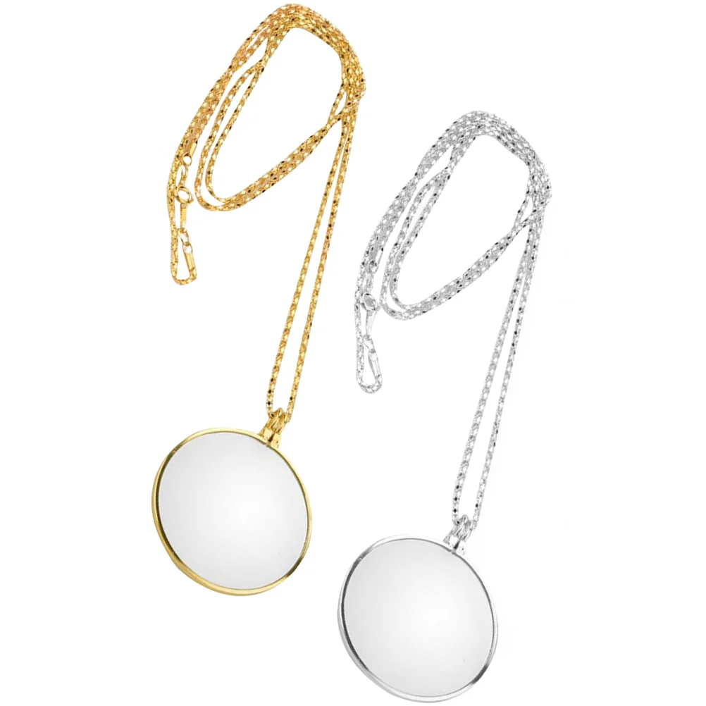Magnifyingmagnifier Reading Necklace Chain Lensmagnification Glassesjewelers Hanging Optical Jewelry Clear Pendant Delicate Tool
Magnifyingmagnifier Reading Necklace Chain Lensmagnification Glassesjewelers Hanging Optical Jewelry Clear Pendant Delicate Tool