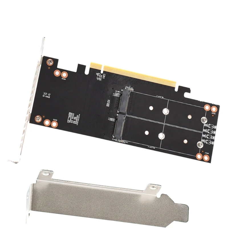 PCI-E X16 to NVME Expansion Card 4 Full Speed Ports Transfer Expansion Card Hard for Win7 8/10 Linux
PCI-E X16 to NVME Expansion Card 4 Full Speed Ports Transfer Expansion Card Hard for Win7 8/10 Linux