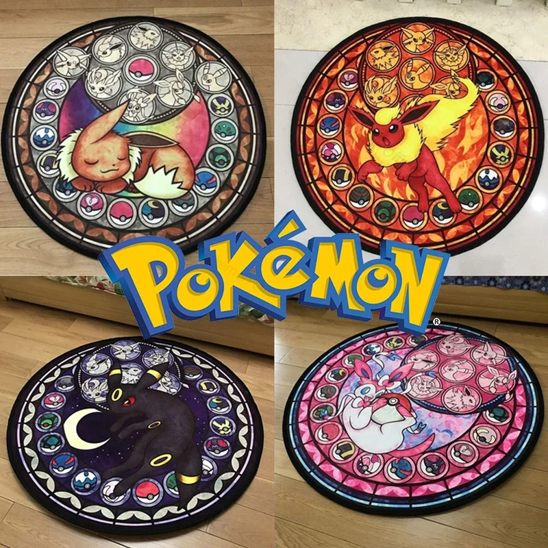 Pokemon Flannel Round Carpet Cartoon Pikachu Printed Living Room Non-slip Cushion Rugs Carpets for Home Decor Christmas Gift
Pokemon Flannel Round Carpet Cartoon Pikachu Printed Living Room Non-slip Cushion Rugs Carpets for Home Decor Christmas Gift
