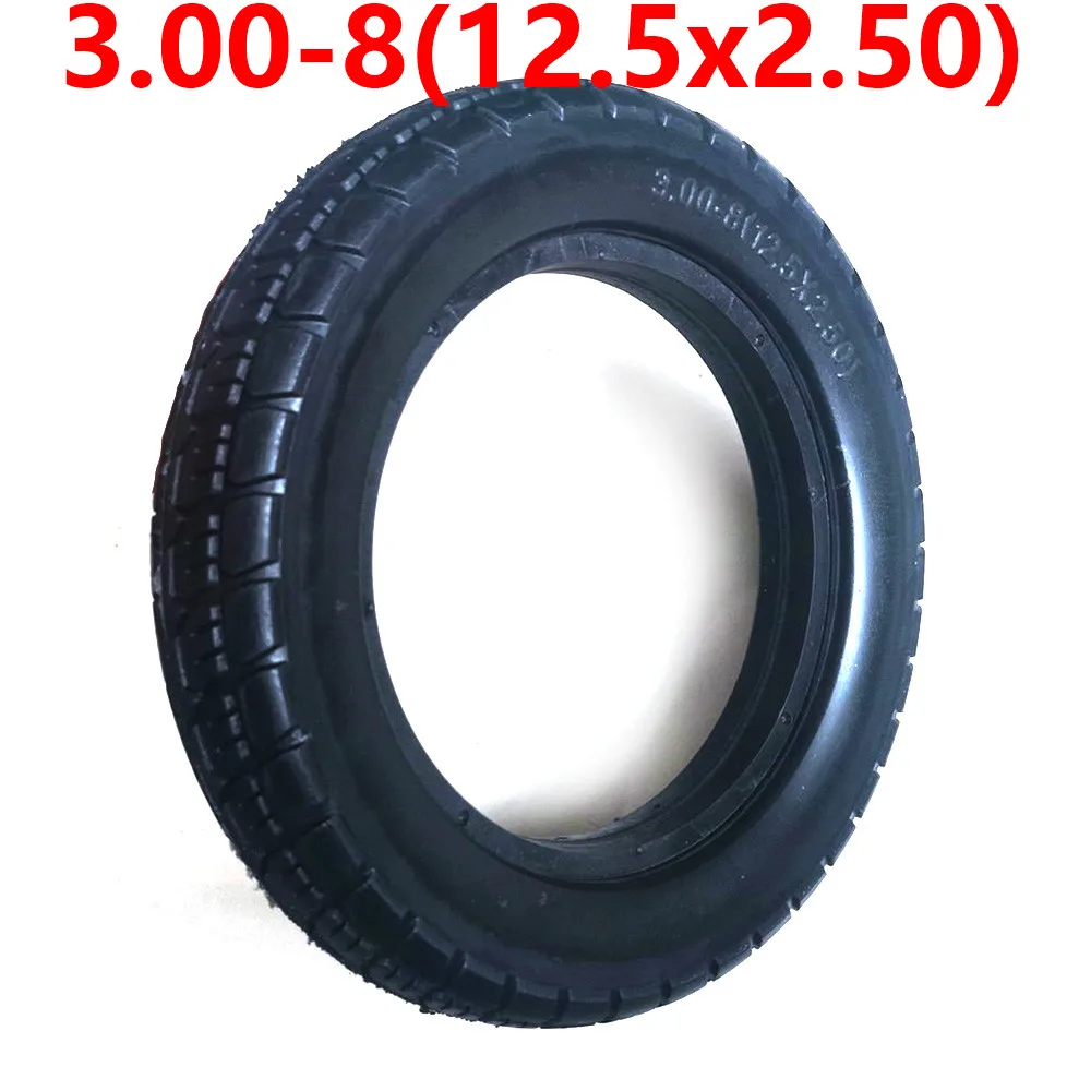 3.00-8 (12.5x2.50) Solid Tyre 3.00-8 Thickening To Prevent Puncture Solid Tire for Electric Scooter Accessories
3.00-8 (12.5x2.50) Solid Tyre 3.00-8 Thickening To Prevent Puncture Solid Tire for Electric Scooter Accessories